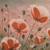 Mohn 100 x 50 cm