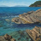 Côte d'Azur 70 x 60 cm