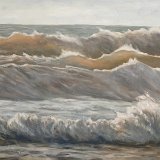 Wellen III 100 x 80 cm