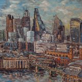 London City 100 x 80 cm