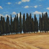 Bei Monticchiello 100 x 80 cm